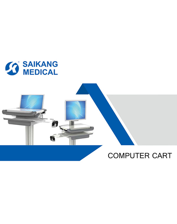 Hospital Laptop Monitor Cart